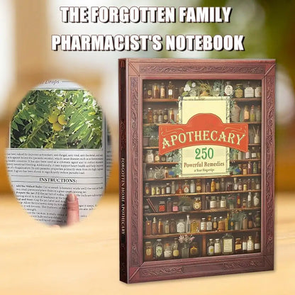 Forgotten Home Apothecary Book – 250 Natural Remedies Guide