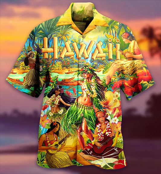 Cartmela Hawaiian Summer Shirt – Oversized Vintage