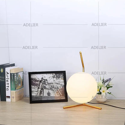 Modern Glass Ball Table Lamp