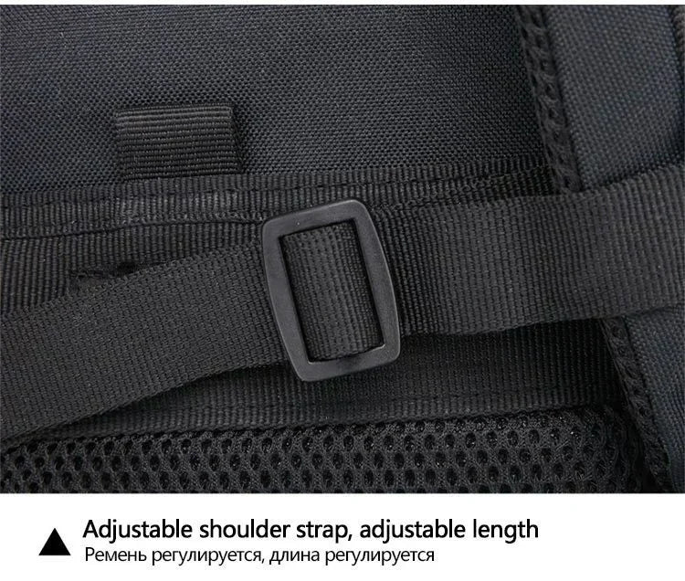 50L Tactical Backpack for Men – Outdoor Travel, Hiking & Hunting Bag