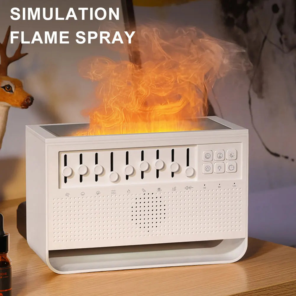 Portable White Noise Bluetooth Speaker with Night Light & Humidifier