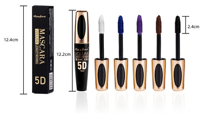 5D Silk Mascara – Long-Lasting Waterproof Volumizing Eye Makeup