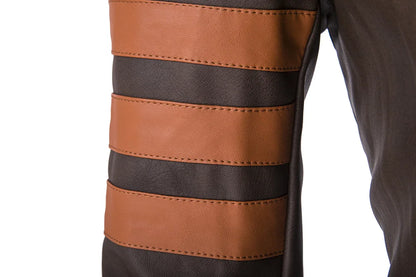 Cartmela Wolverine-Inspired Men’s PU Leather Jacket