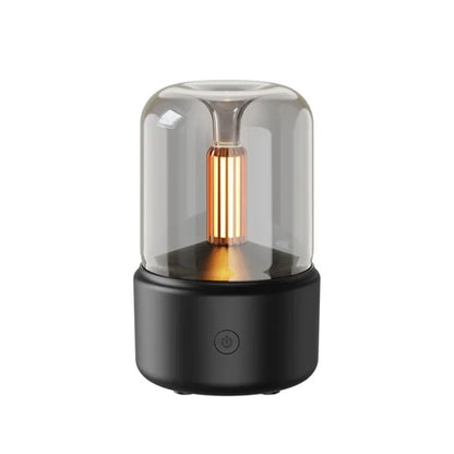 Mini USB Aroma Diffuser – LED Night Light & Desktop Humidifier