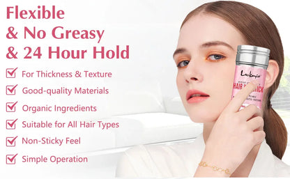 Anti-Frizz Hair Control Wax for Women -Smoothing Pomade for Wigs
