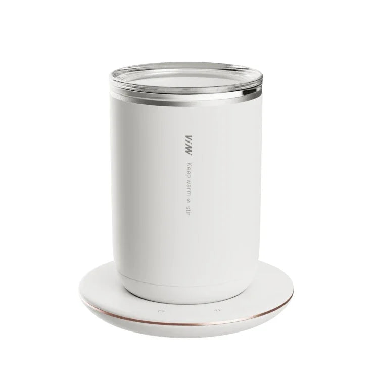 2-in-1 Magnetic Stirring Mug – USB Coffee Warmer & Mixing Cup