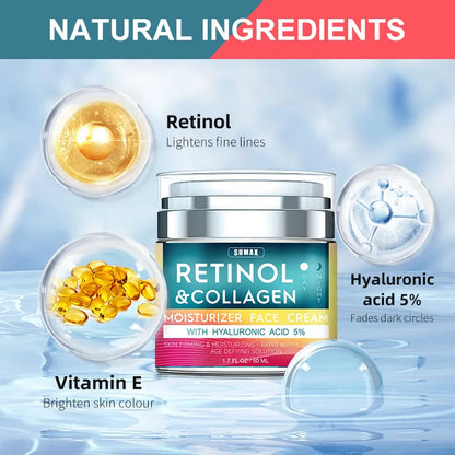 Retinol Anti-Aging Cream – Wrinkle Remover & Skin Firming 50ML