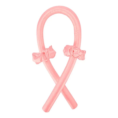 Silk Heatless Curling Rod – No-Heat Ribbon Hair Roller Headband