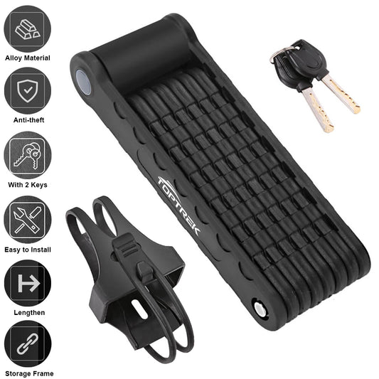Foldable Bicycle Lock – High Security Anti-Theft Bike Accessory