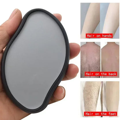 Crystal Hair Removal Eraser – Painless, Reusable & Easy to Clean