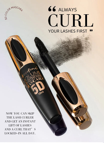 5D Silk Mascara – Long-Lasting Waterproof Volumizing Eye Makeup