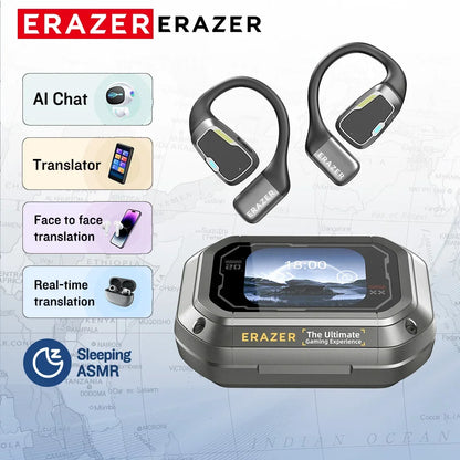 Translator Erazer XP6 AI Bluetooth Earphones with Sleep & ASMR Mode