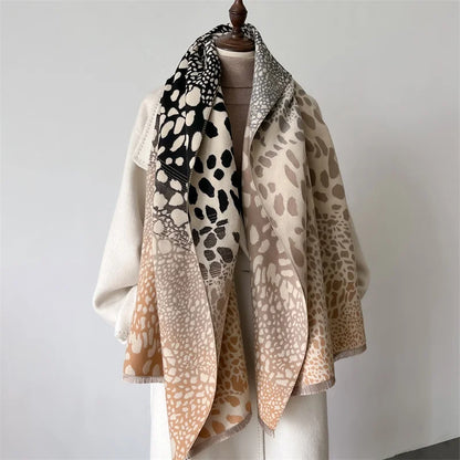 Luxury Pashmina Shawl – Thick Soft Winter Cashmere Wrap Scarf