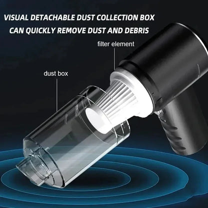 2-in-1 Wireless Vacuum Cleaner – Wet Dry, 120W, High Suction