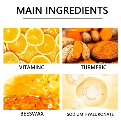 Vitamin C & Turmeric Hand Wax Mask for Smooth, Radiant Skin