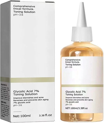 100ml Glycolic Acid 7% Toner – Acne Care & Skin Rejuvenation