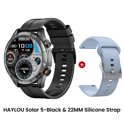 Solar 5 Voice Calling Smartwatch – AMOLED Display