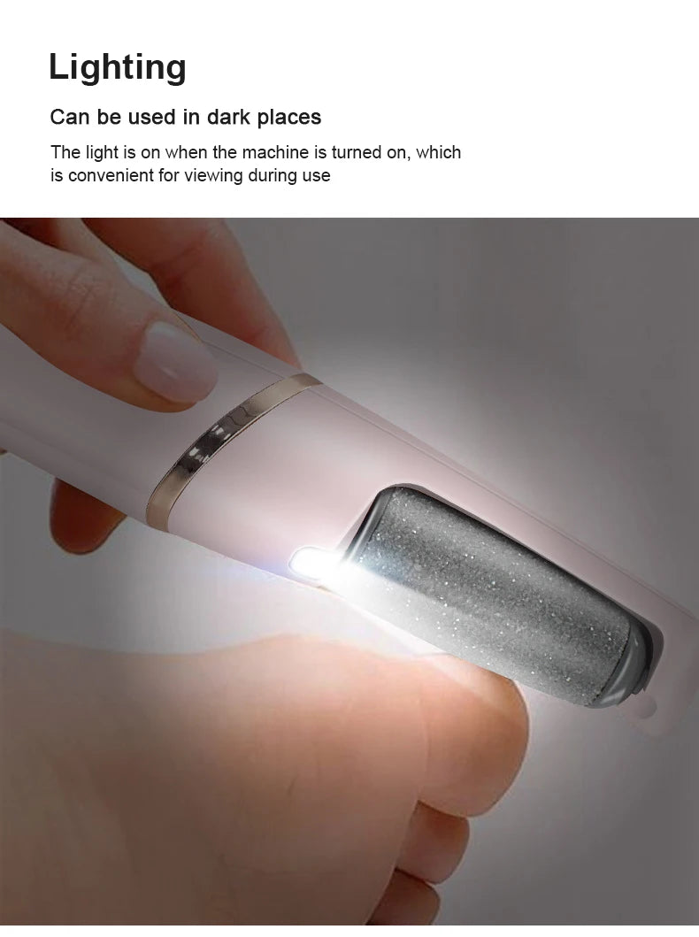 Rechargeable Electric Callus Remover | Waterproof Foot File