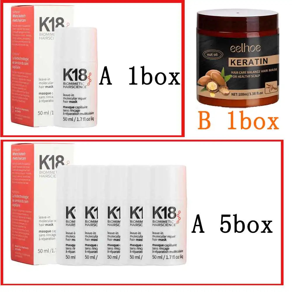 Keratin Hair Repair Mask – Deep Treatment for Damaged Hair & Scalp