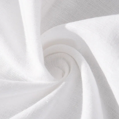 Men’s Classic Linen Cotton Shirt – Long Sleeve Casual Button-Up