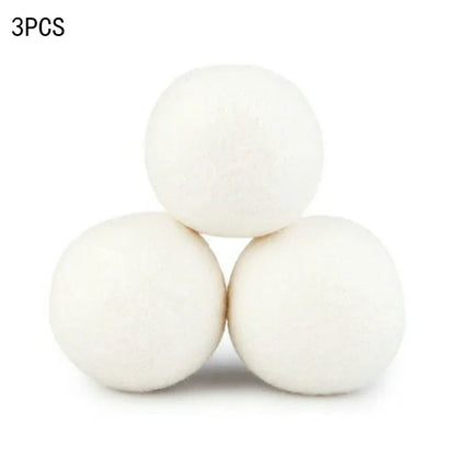 Reusable Wool Dryer Balls – Natural Fabric Softener for Laundry