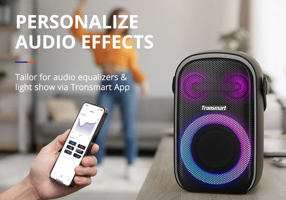 Tronsmart Halo Series Bluetooth Speaker – 3-Way Party Sound System
