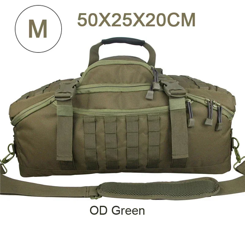 40L 60L 80L Large Tactical Duffle Backpack | Outdoor Camping & Travel Bag