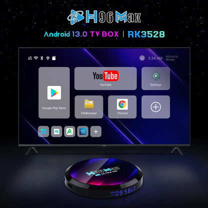 Cartmela Android TV Box RK3528 – 8K Playback