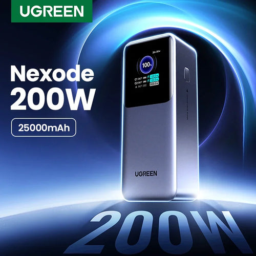 Cartmela 200W 25000mAh Power Bank – PD Fast Charging for Laptops