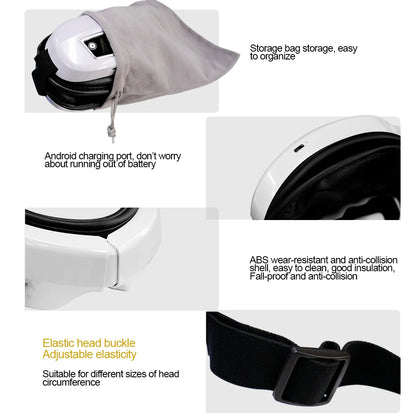 Cartmela Eye Massager with Air Pressure, Heat & Vibration