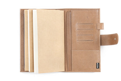 Vegetable Tanned Leather Travel Notebook – Standard Planner Cover