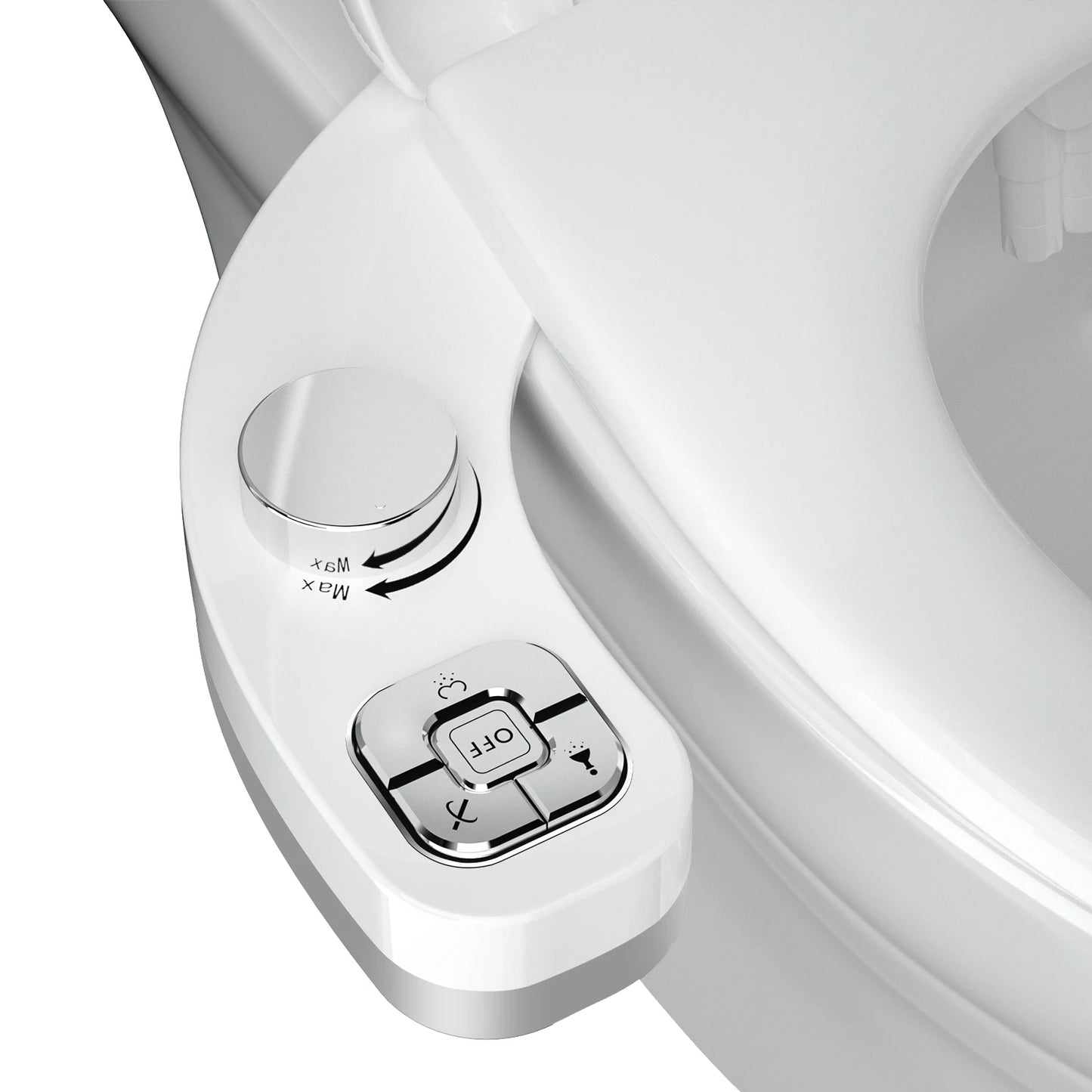 Cartmela Non-Electric Dual Nozzle Bidet Attachment