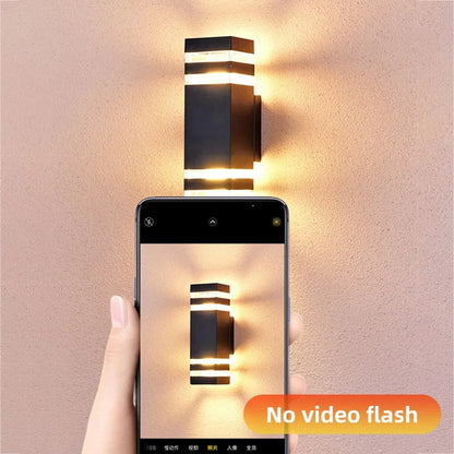 Outdoor Waterproof Street Wall Light – LED E27 Bulb Fixture