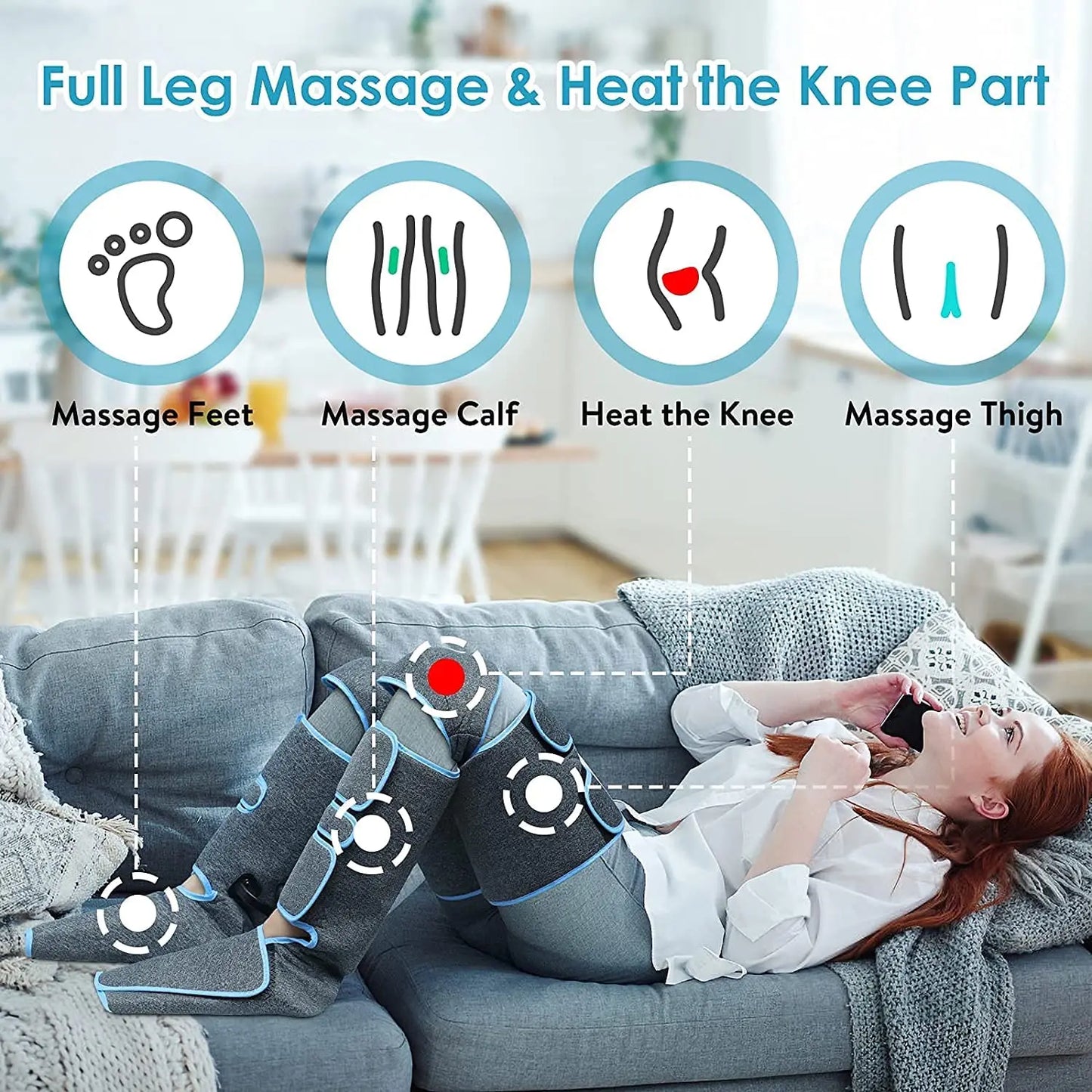 Cartmela Foot & Leg Air Compression Massager