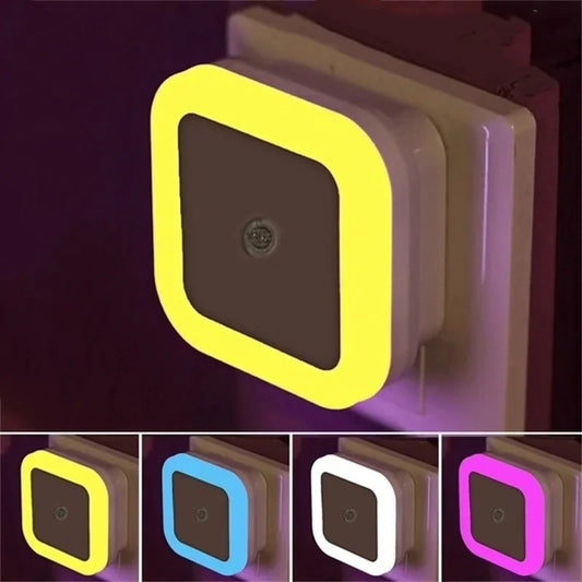 Wireless LED Night Light – Sensor Lighting Plug for Bedroom, Kids Room, Hallway & Decor