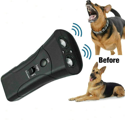 3-in-1 Ultrasonic Dog Trainer