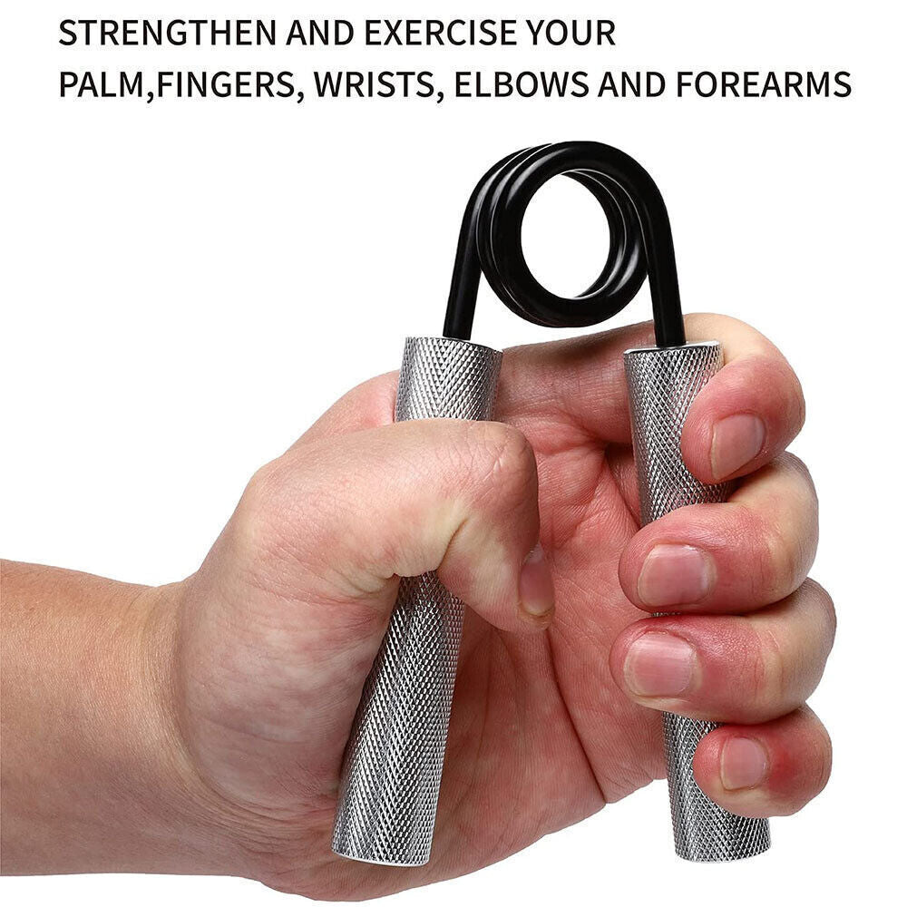 High-tension chrome spring grip exerciser tool for hand training