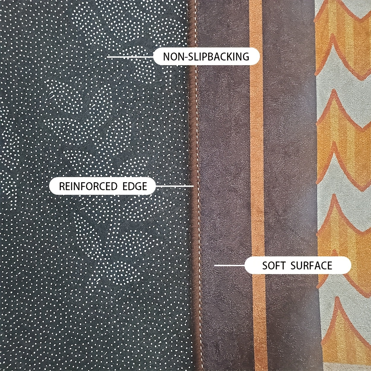 Velvet Prayer Mat – Anti-Slip Foldable Design