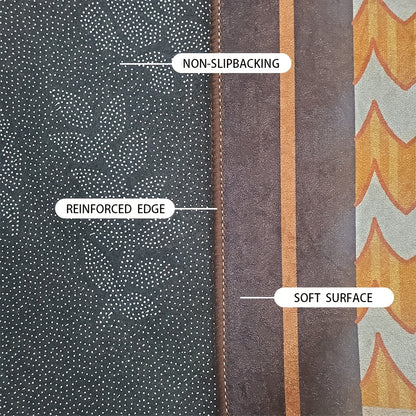 Velvet Prayer Mat – Anti-Slip Foldable Design