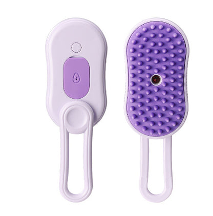 3-in-1 Pet Steam Grooming Brush