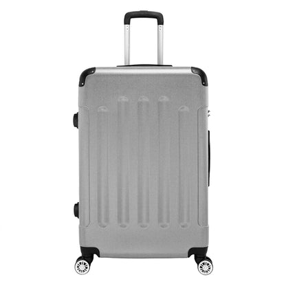 3 Piece Lightweight ABS Luggage Set with Spinner Wheels