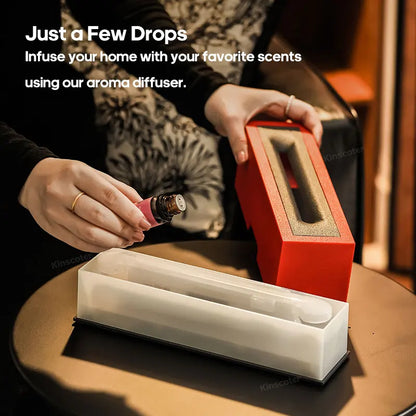  Modern flame-style diffuser as stylish home décor and humidifier

