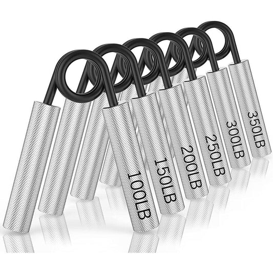 Front view of heavy-duty hand gripper strengthener for fitness training

