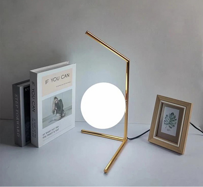 Modern Glass Ball Table Lamp