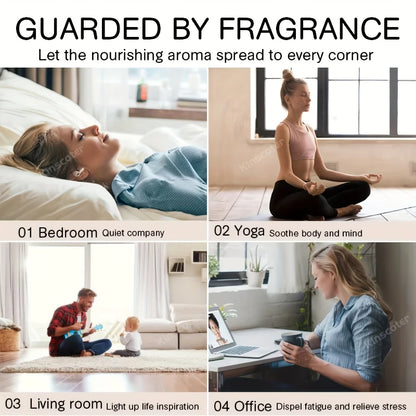 Portable diffuser with humidifier function for home use

