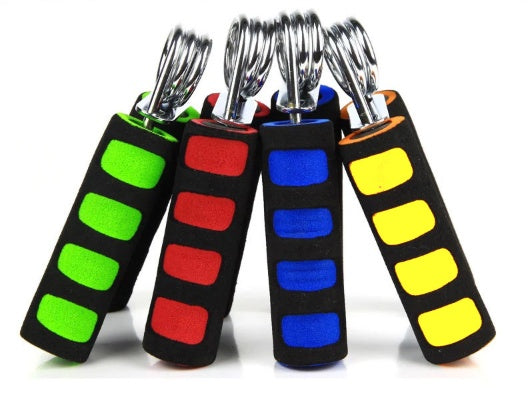 Blue Sponge Grip Hand Exerciser for Strength Training