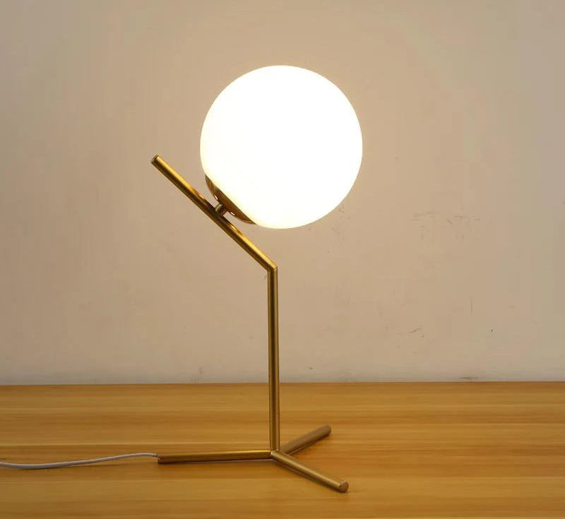 Modern Glass Ball Table Lamp