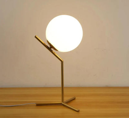 Modern Glass Ball Table Lamp